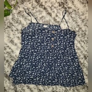 Paper Crane Navy Blue Tank Top 💙